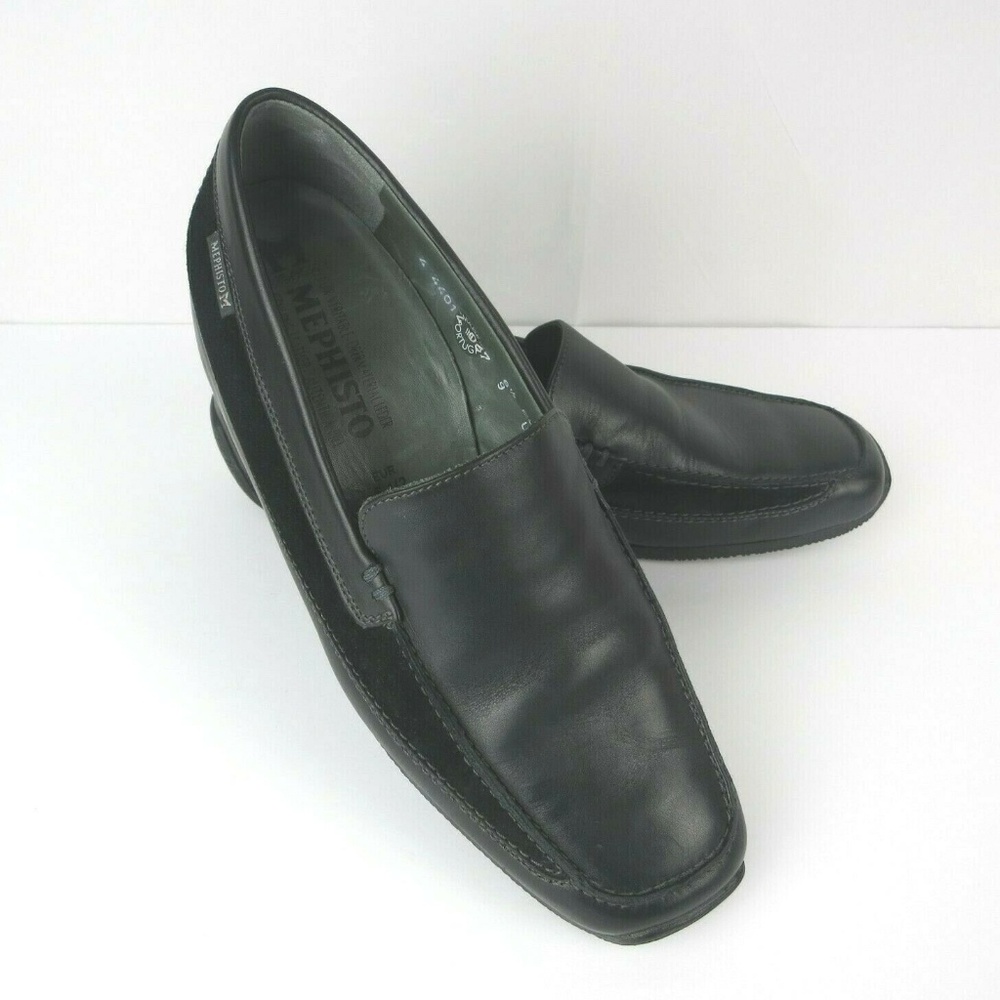 MEPHISTO Mens Loafers Shoes Air-Relax Black